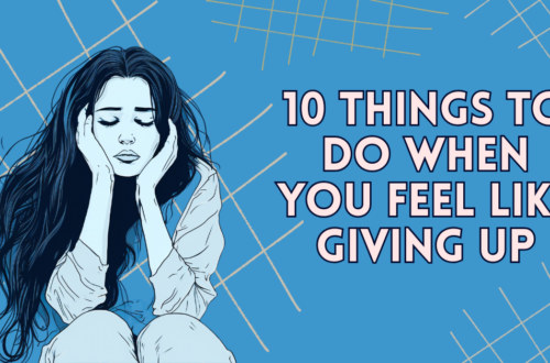 When You Feel Like Giving Up