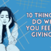 When You Feel Like Giving Up