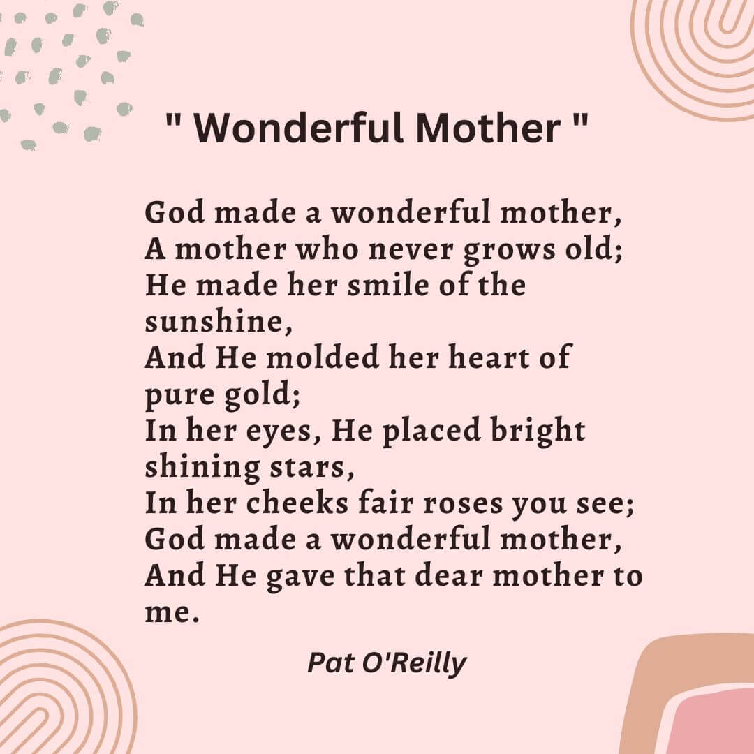 15 Mother's Day Poems to Celebrate Your Mom Love - Grrlwithdreeams