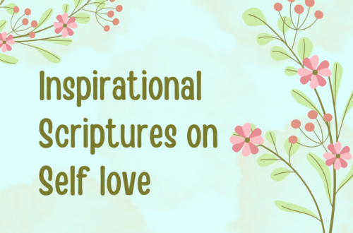 Scriptures on Self love