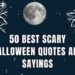 Scary Halloween Quotes