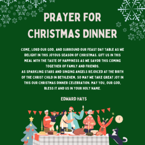 20 Best Christmas Dinner Prayers To Show Your Family Gratitude ...