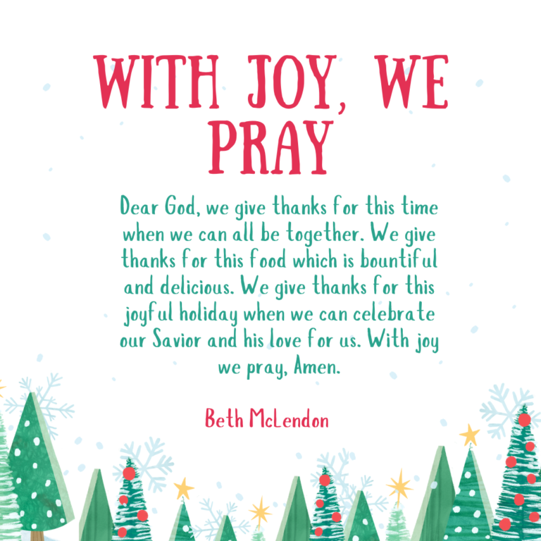 20 Best Christmas Dinner Prayers To Show Your Family Gratitude ...