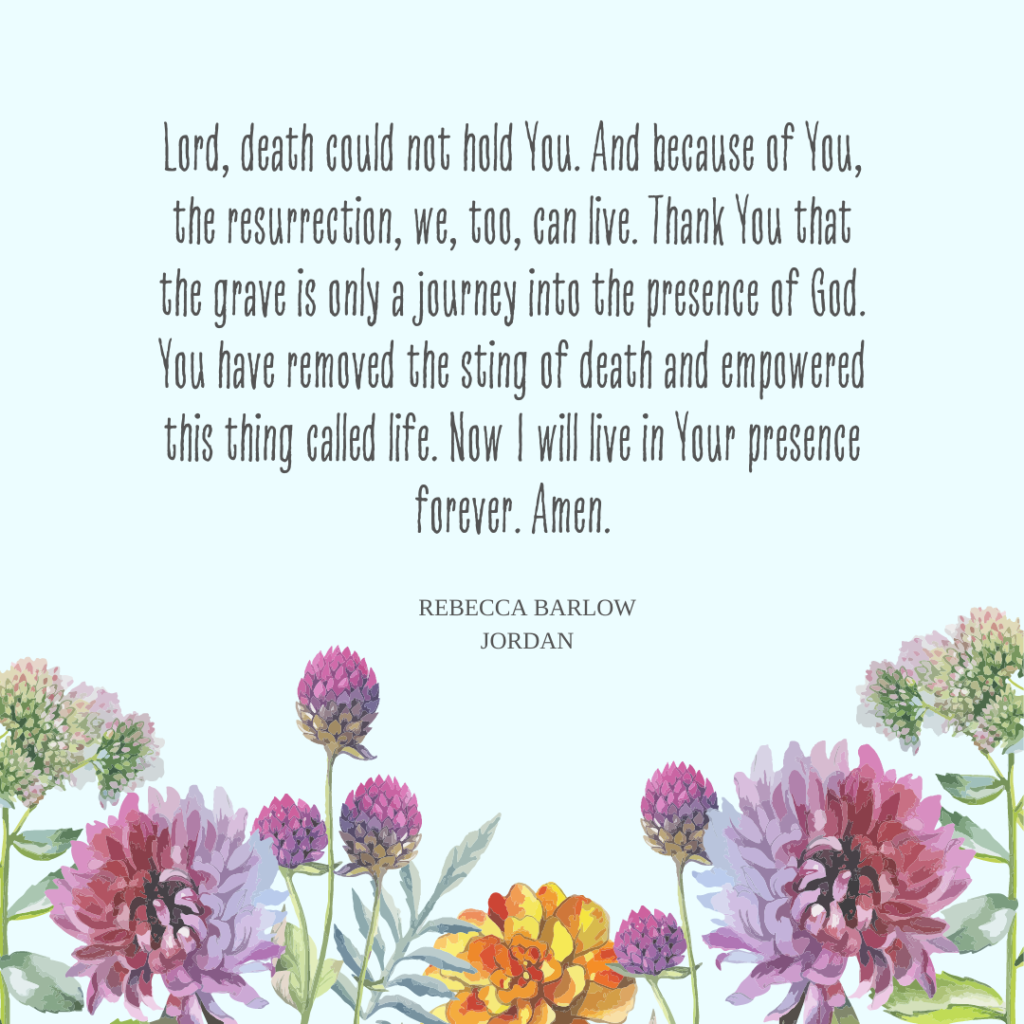 Prayers For Resurrection Sunday