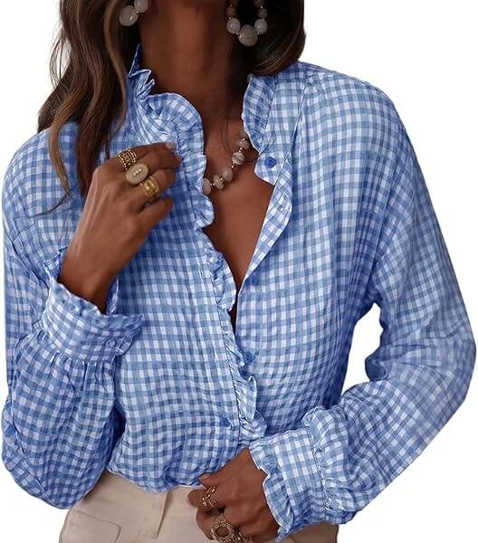 Cool blue fashion trend