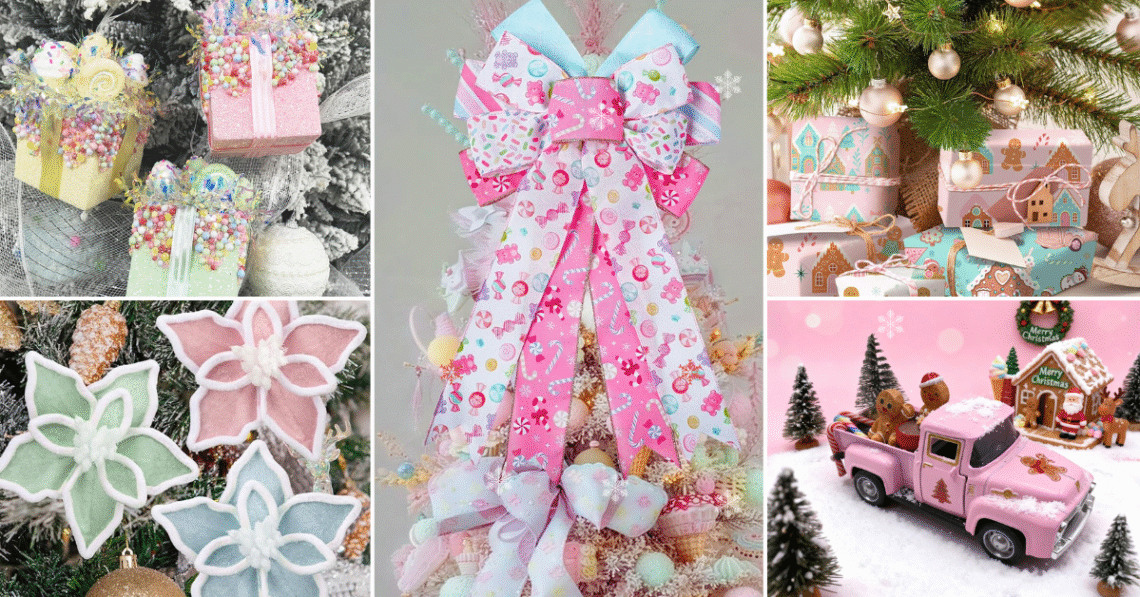 Pastel Christmas Decor Finds