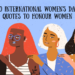 Women's Day Quotes