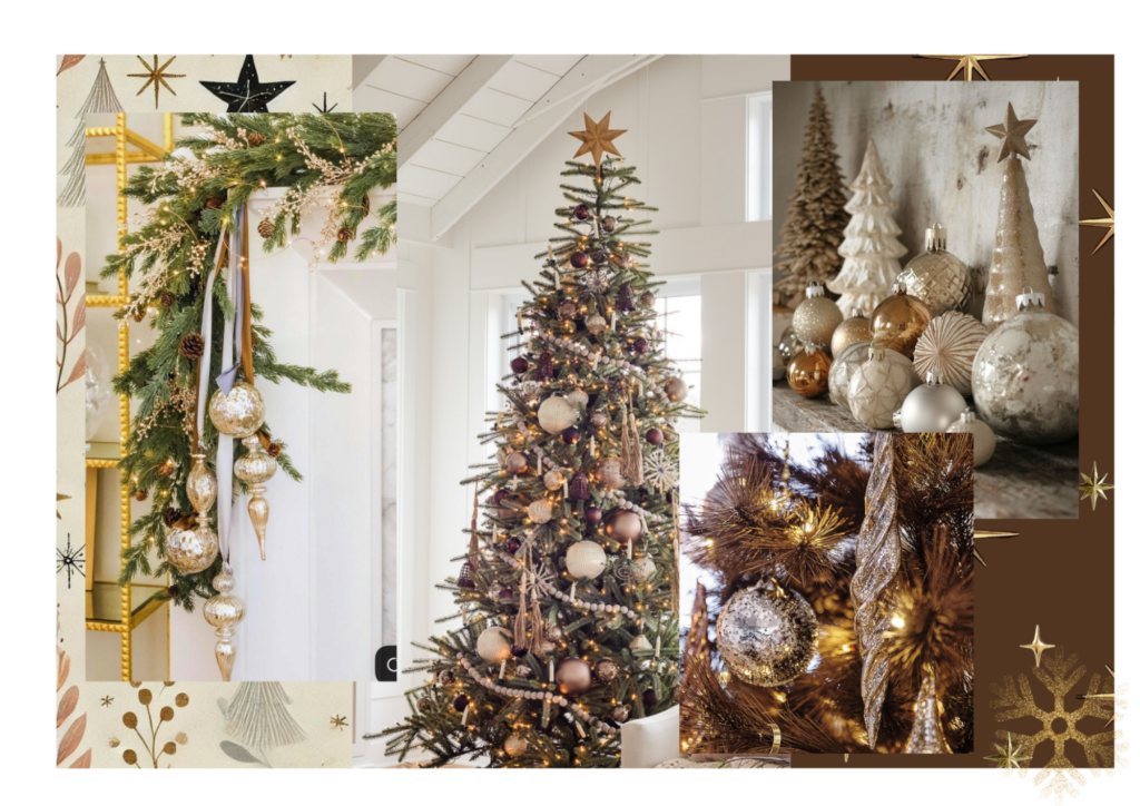 Metallic Christmas Decor