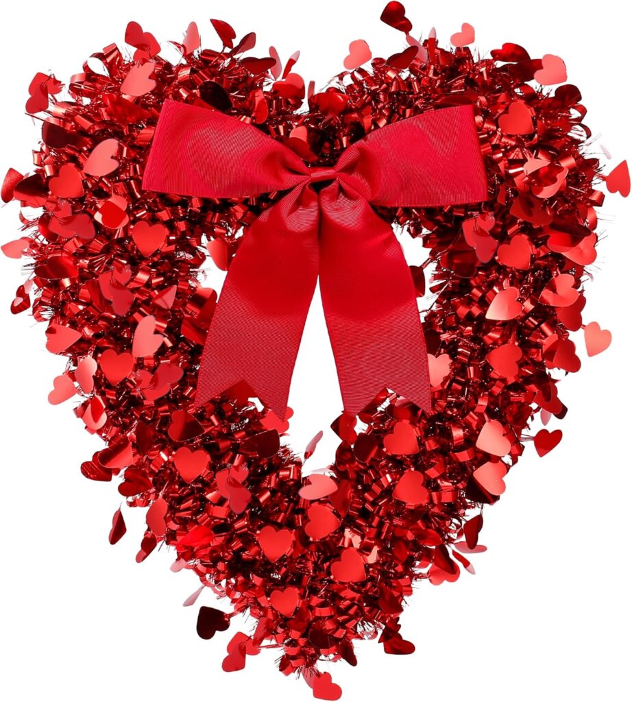 Heart Shaped Wreath For Front Door