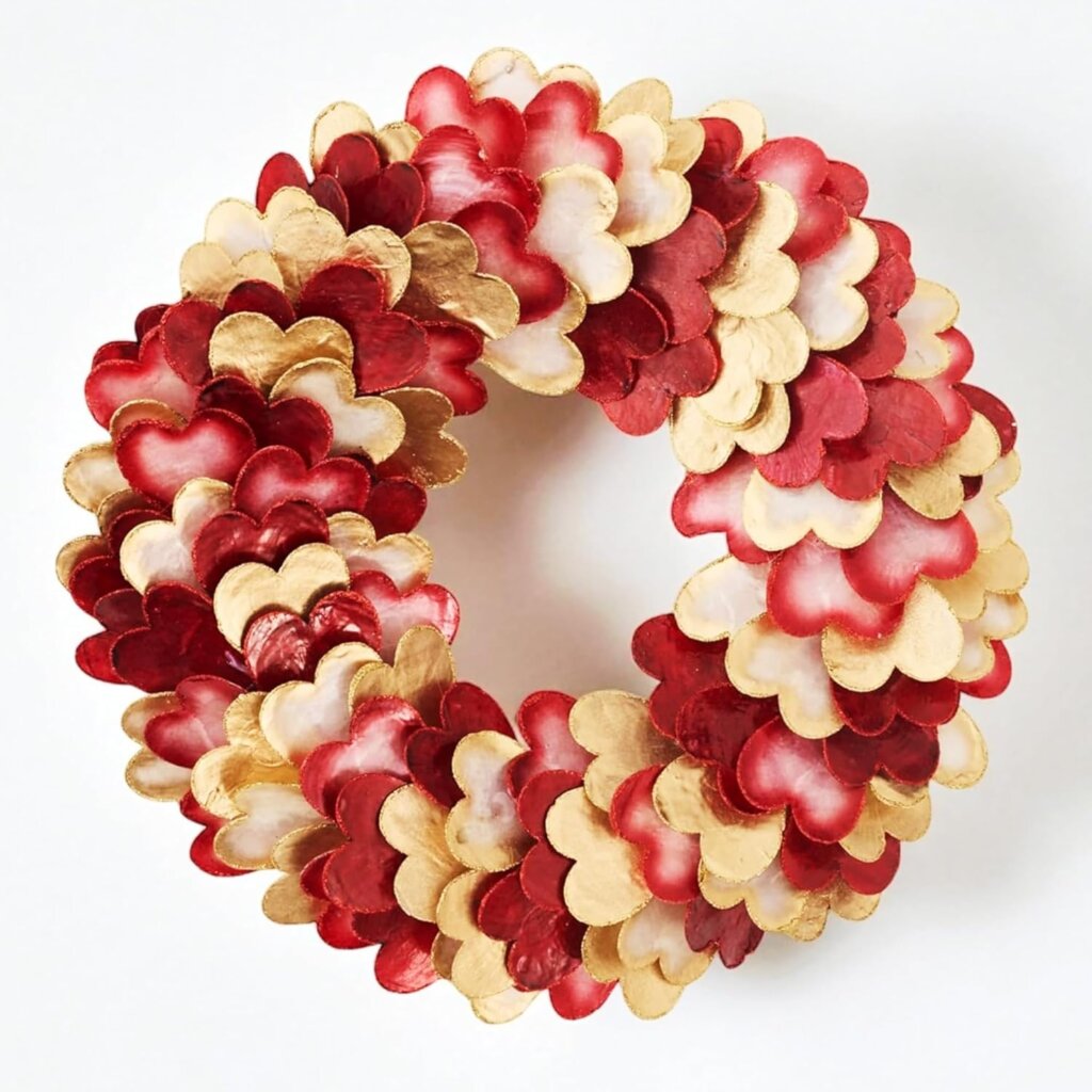 Romantic Valentine’s Day Wreath Ideas