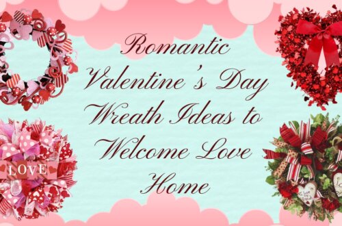 Romantic Valentine’s Day Wreath Ideas