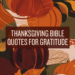 Thanksgiving Bible Quotes