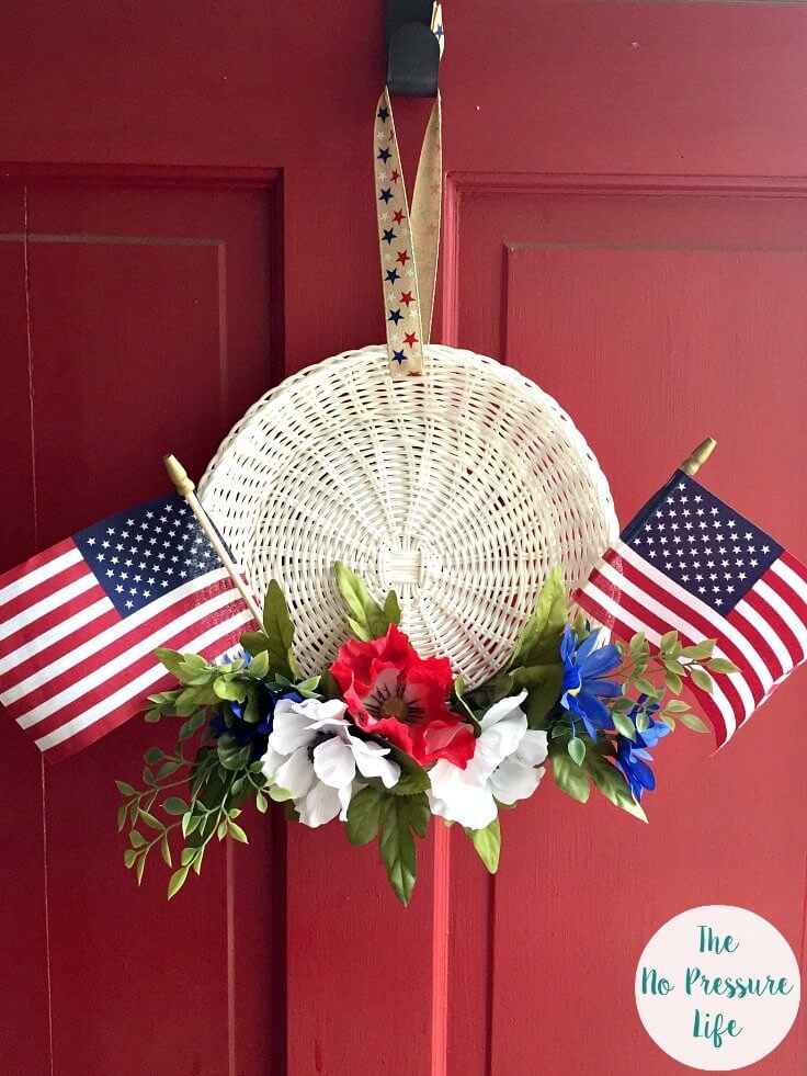 Patriotic Front Door Decor