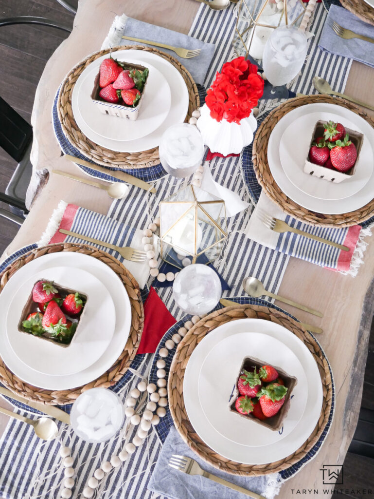 Fourth of July Tablescape Ideas