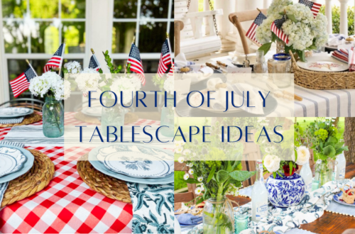 Fourth of July Tablescape