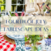 Fourth of July Tablescape