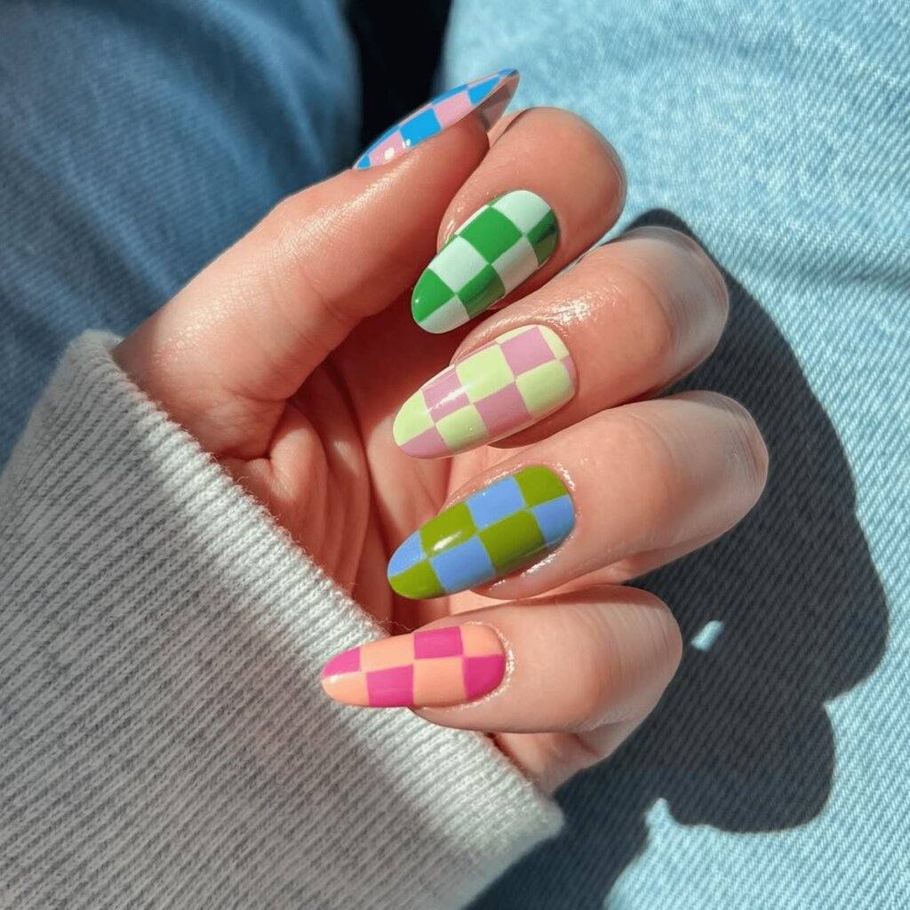 Multicolored Nail Designs