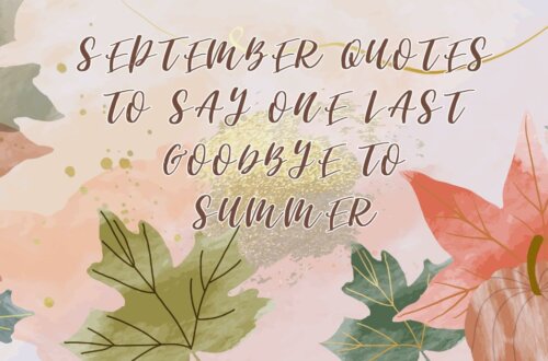 September Quotes