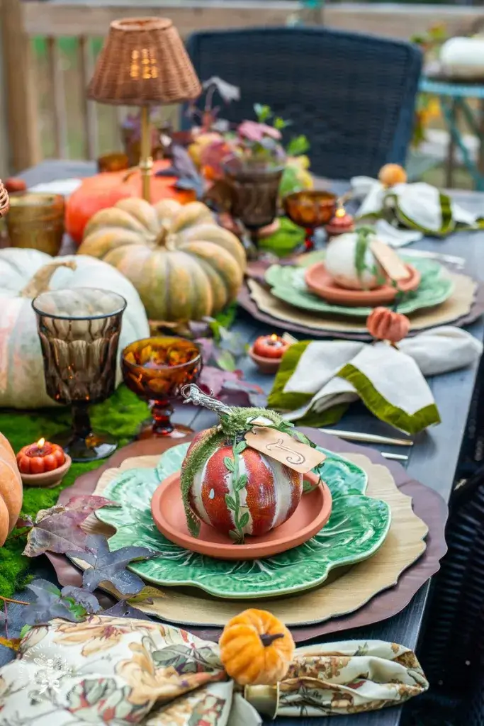 Easy Thanksgiving Table Decor