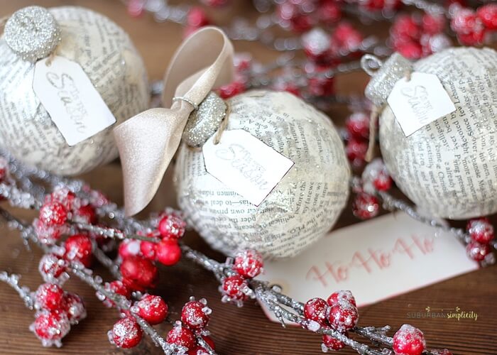 Handmade Christmas Ornaments Ideas