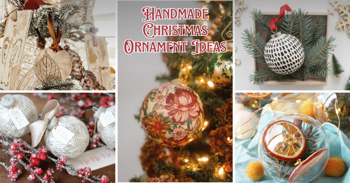 Handmade Christmas Ornament Ideas